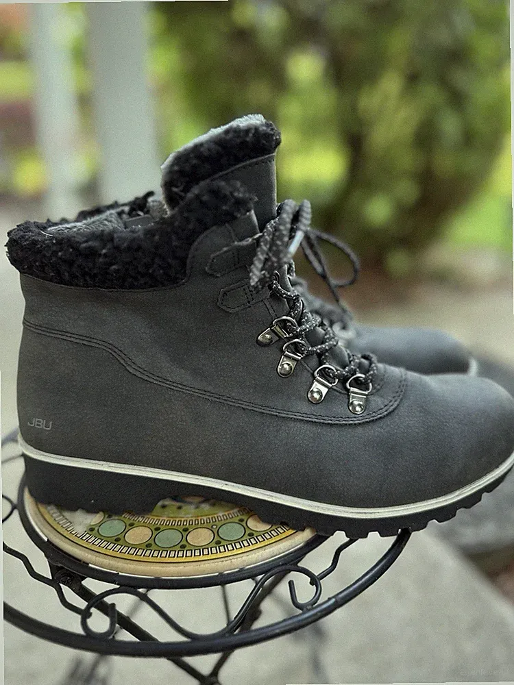 JBU Jambu Hiking Boot Blue Creek Water Resistant Bootie Black Lined Woman's 10M