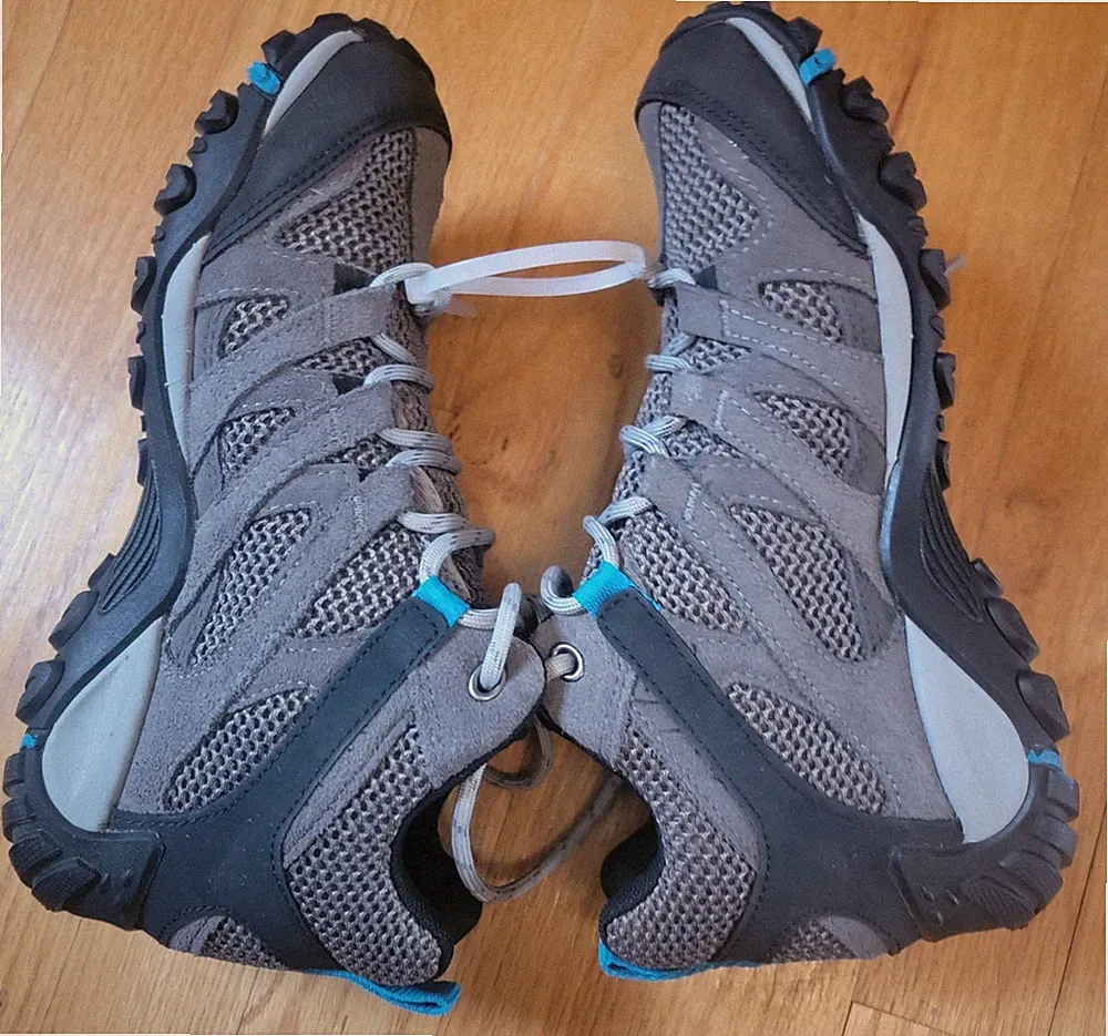 Merrell Alverstone Womens Size 6 Gray Leather Lace Up Waterproof Hiking Boot