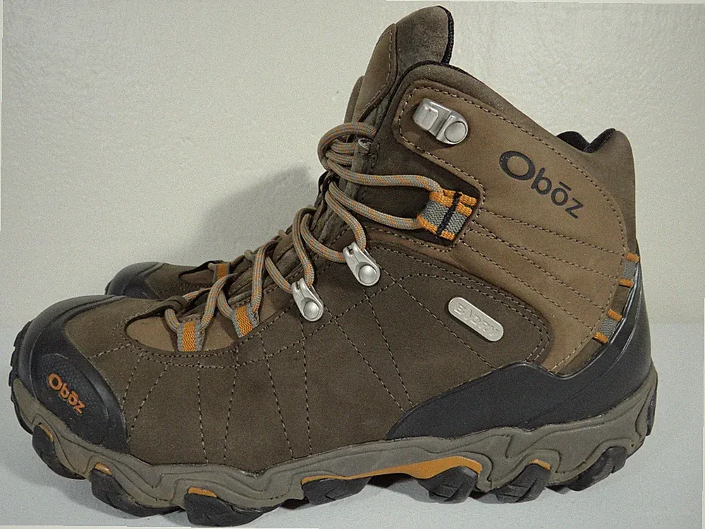 Oboz Men's Size 11.5 Brown Suede Hiking Work Boots!